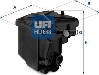 UFI 24.027.00 - Yanacaq filtri furqanavto.az