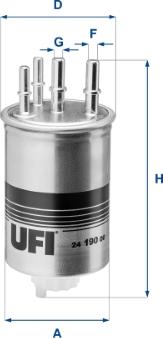 UFI 24.190.00 - Yanacaq filtri furqanavto.az
