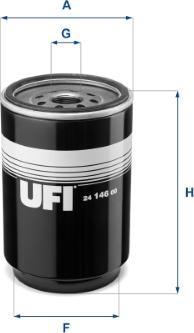 UFI 24.146.00 - Yanacaq filtri furqanavto.az