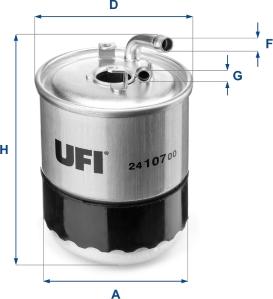 UFI 24.107.00 - Yanacaq filtri furqanavto.az
