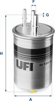 UFI 24.133.00 - Yanacaq filtri furqanavto.az