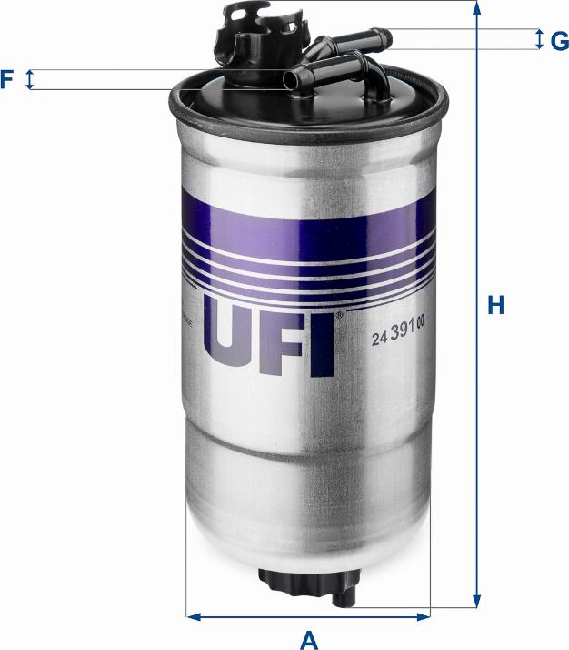 UFI 24.391.00 - Yanacaq filtri furqanavto.az
