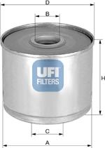 UFI 24.369.00 - Yanacaq filtri furqanavto.az