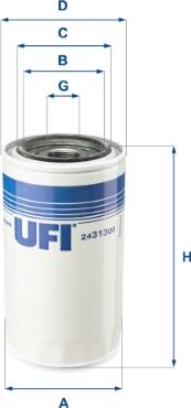 UFI 24.313.00 - Yanacaq filtri furqanavto.az