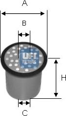 UFI 24.388.00 - Yanacaq filtri furqanavto.az