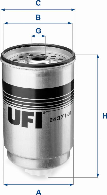 UFI 24.371.00 - Yanacaq filtri furqanavto.az