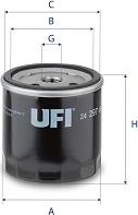 UFI 24.297.00 - Yanacaq filtri furqanavto.az