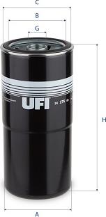 UFI 24.276.00 - Yanacaq filtri furqanavto.az