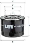 UFI 24.A00.00 - Yanacaq filtri furqanavto.az