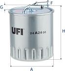 UFI 24.A24.00 - Yanacaq filtri furqanavto.az