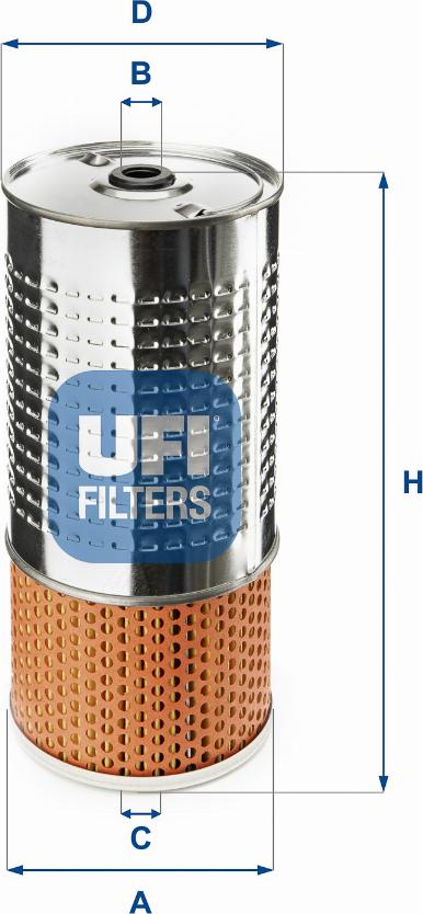 UFI 25.499.00 - Yağ filtri furqanavto.az