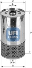UFI 25.499.01 - Yağ filtri furqanavto.az