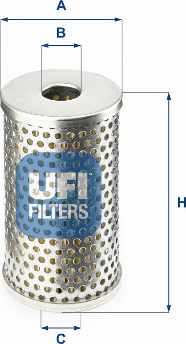 UFI 25.406.01 - Yağ filtri furqanavto.az
