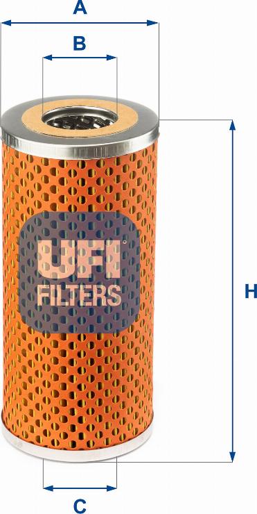 UFI 25.407.01 - Yağ filtri furqanavto.az