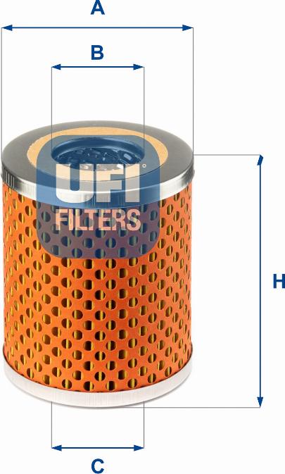 UFI 25.413.00 - Yağ filtri furqanavto.az