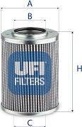 UFI 25.678.00 - Filtr, istismar hidravlikası furqanavto.az