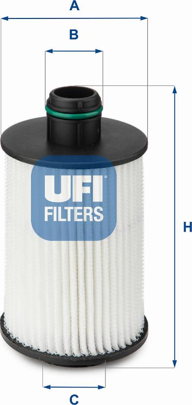 UFI 25.088.00 - Yağ filtri furqanavto.az