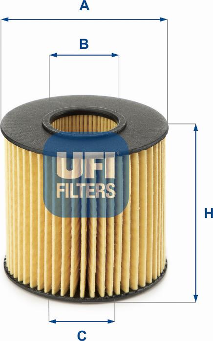 UFI 25.196.00 - Yağ filtri furqanavto.az