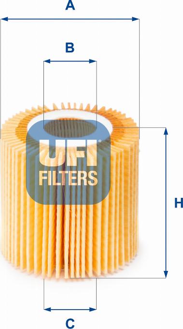 UFI 25.150.00 - Yağ filtri furqanavto.az