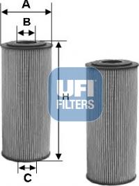 UFI 25.133.00 - Yağ filtri furqanavto.az