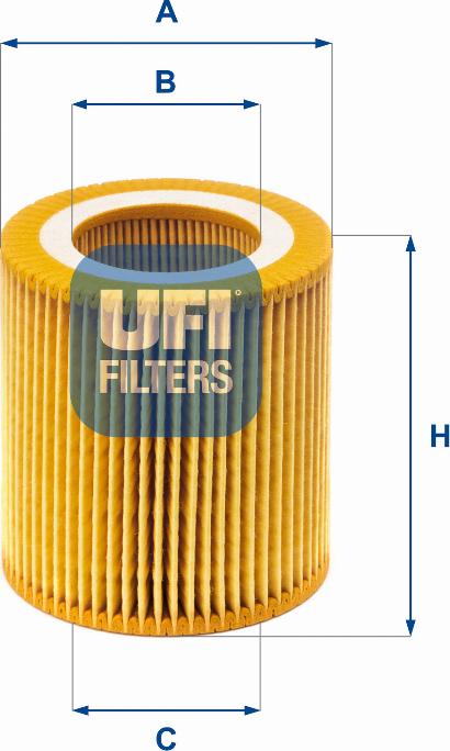 UFI 25.171.00 - Yağ filtri furqanavto.az