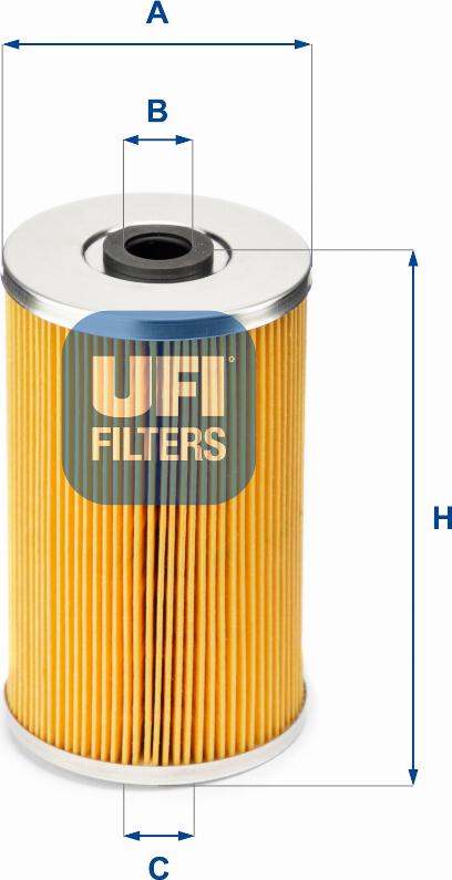 UFI 26.609.00 - Yanacaq filtri furqanavto.az
