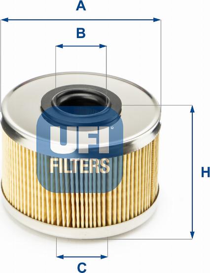UFI 26.686.00 - Yanacaq filtri furqanavto.az