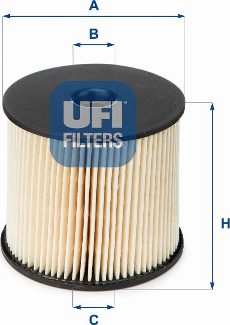 UFI 26.003.00 - Yanacaq filtri furqanavto.az