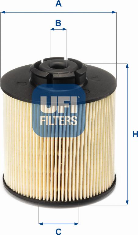 UFI 26.017.00 - Yanacaq filtri furqanavto.az