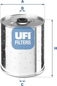 UFI 20.012.00 - Yağ filtri furqanavto.az