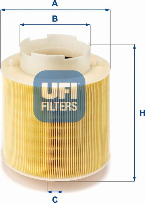 UFI 27.597.00 - Hava filtri furqanavto.az