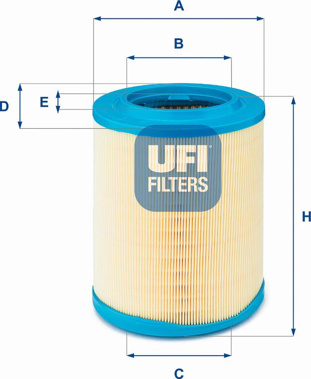 UFI 27.606.00 - Hava filtri furqanavto.az