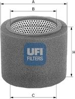 UFI 27.065.00 - Hava filtri furqanavto.az