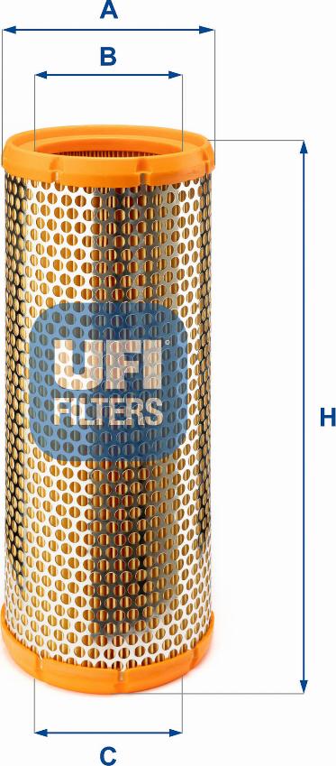 UFI 27.084.00 - Hava filtri furqanavto.az