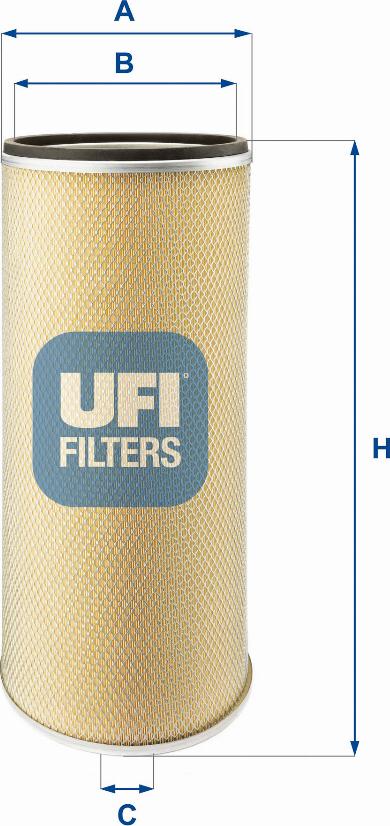 UFI 27.370.00 - Hava filtri furqanavto.az