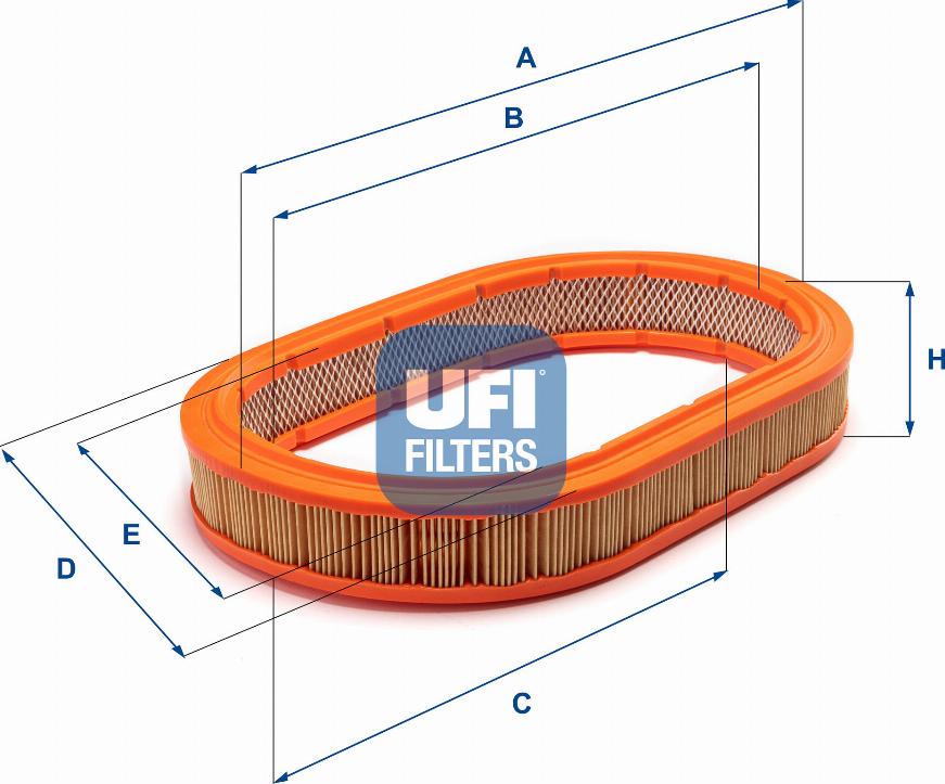 UFI 27.076.00 - Hava filtri furqanavto.az