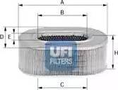 UFI 27.109.00 - Hava filtri furqanavto.az