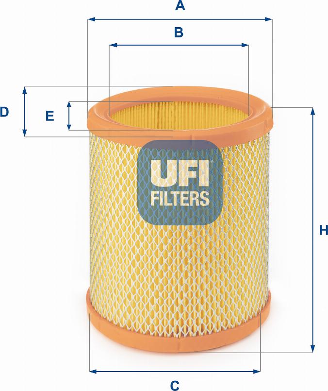 UFI 27.196.00 - Hava filtri furqanavto.az