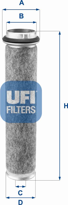 UFI 27.165.00 - Hava filtri furqanavto.az