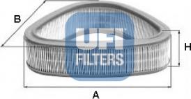 UFI 27.174.00 - Hava filtri furqanavto.az