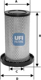 UFI 27.175.00 - Hava filtri furqanavto.az