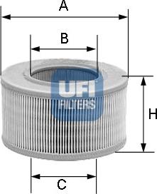 UFI 27.485.00 - Hava filtri furqanavto.az