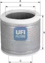 UFI 27.843.00 - Hava filtri furqanavto.az