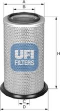 UFI 27.346.00 - Hava filtri furqanavto.az