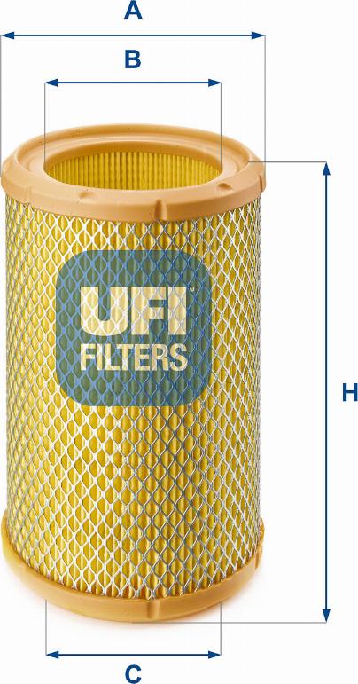 UFI 27.267.00 - Hava filtri furqanavto.az