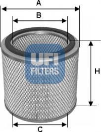 UFI 27.724.00 - Hava filtri furqanavto.az