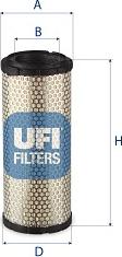 UFI 27.A02.00 - Hava filtri furqanavto.az