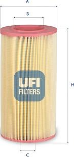 UFI 27.E51.00 - Hava filtri furqanavto.az