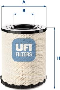 UFI 27.F13.00 - Hava filtri furqanavto.az