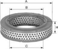 Uniflux Filters XA667 - Hava filtri furqanavto.az